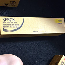 Xerox Genuine Yellow Toner Cartridge 006R01267 for WorkCentre 7132/7232/7242 picture
