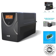 1500VA UPS Battery Backup & Surge Protector - Intelligent LCD Power Supply picture