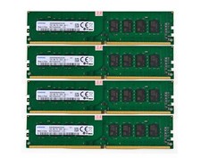 Samsung 4x 16GB PC4-2666V DDR4-21300MHz 288Pin UDIMM Desktop Memory RAM Test CPU picture