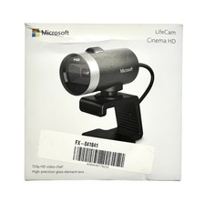 Microsoft 1393 LifeCam Cinema HD Camera 720p HD Video Chat High Precision Lens picture