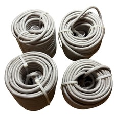 4 Gray Ethernet Patch Cables RJ45 24AWG 4-Pair POE Cord, Lorex Camera Compatible picture