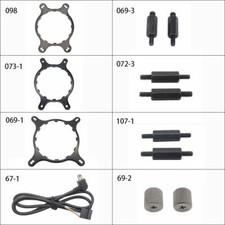 Retention Mounting Standoff Screws For EVGA CLC 280 Liquid / Water CPU Cooler picture