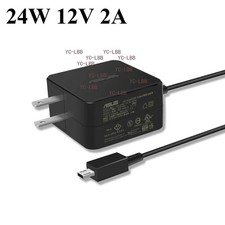 Genuine 24W 12V 2A ASUS Adapter for Chromebook Flip C100 C100P C100PA Charger picture