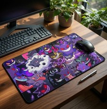 Gengar Gengar Mouse Pad, PKM Mouse Pad, original gaming setup, desk mat N8635 picture