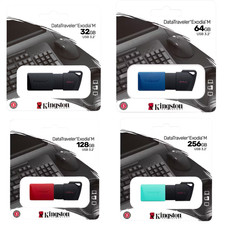 Kingston DataTraveler Exodia M USB 3.2 Flash Drive – 32GB to 256GB 🔒 Authentic picture