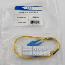 ICC Jumper ICFOJ8C501 SC-SC,DUPLEX,SM,1M New. picture