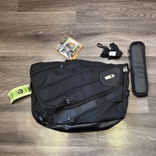 Powerbag Ful Messenger Laptop Bag w Battery Charger Smartphone Tablet 18