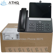 Cisco Refresh CP-8875-K9 Video Phone 8875 – HD IP Desk Phone Bluetooth Wi-Fi picture
