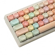 Cute Candy Keyboard keycap Set,dye sub pbt keycaps Colorful,MOA Profile Custo... picture