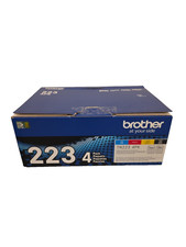 NEW OEM Brother TN-223 4-Pack CMYK Toner – Factory Sealed Cartridges –  picture
