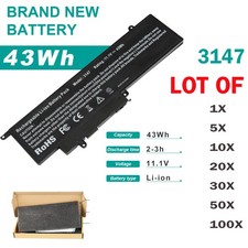 🧡LOT 3147 Battery For DELL Inspiron 13 7347 7352 11 3152 Serie GK5KY 04K8Y 43Wh picture