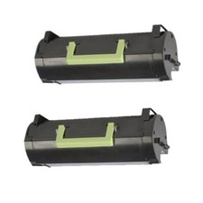 2PK Toner Cartridge fox Lexmark 60F1000 MX310dn MX410de MX510de 2500page  picture