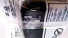 BROTHER LC203BK BLACK XL INK Cartridge LK7746001, LK77500010 FACTORY SEALED 》》》 picture