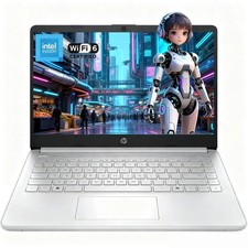 HP 14 inch Student Laptop Intel N150 UPTO 16GB RAM 128eMMC up to 3.6GHz Notebook picture