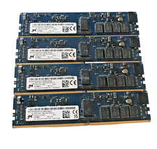 LOT OF 4 MTA18ASF2G72XF1Z-2G9WP1AB Micron 16GB DDR4 NVDIMM 1Rx4 2933MT/s picture