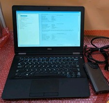 Dell Latitude E7270 12.5'' 256GB SSD i5-6300U 2.4GHz 8GB RAM Win 11 w AC Adapter picture