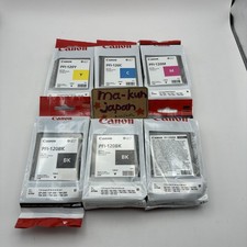 CANON PFI-120 Ink Cartridge Set of 6 New Unopened Expiry Dates Included/mj31 picture