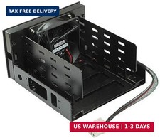 Dual 5.25 in. Drive Bay to Triple 3.5 in. HDD Cooling Box picture
