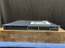 CISCO CATALYST 2960-S Series WS-C2960S-24PS-L V04 GIGABIT ETHERNET SWITCH -AS IS picture