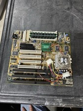 Vintage Asus SP97-V Socket 7 Motherboard + Pentium MMX 200 + 16mb + Video 2 picture
