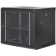 9U Wall Mount Network Server Rack Cabinet Enclosure 15.5'' Deep Door Lock picture