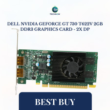 Dell Nvidia GeForce GT 730 T622V 2GB DDR3 Graphics Card - 2x DP picture