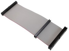 7.5-inch IDC50 (2x25) 50-Pin Male to 2x IDC50 (2x25) 50-Pin Female Ribbon Cable picture