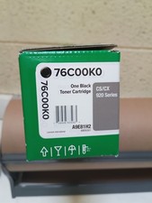 Lexmark 76C00k0 BlackToner Cartridge   Genuine New picture