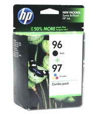 2PK Genuine HP 96 HP 97 Ink Cartridge for Deskjet 5740 6540 6940 9800 EXP DATE picture