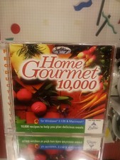 Softkey 1997 Home Gourmet 10,000 Recipe Software PC CDrom Windows 3.1 Macintosh picture