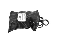 Lot of 49 Black Separator Tire Feeds 45DURO 016-0009-R Rubber Bulk Pack picture