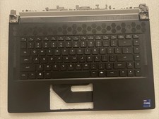 Dell Alienware x15 R1 Laptop Palmrest Touchpad US English Keyboard 0V6M0K H1P2 picture