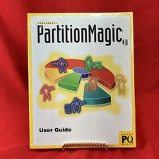 Vintage 1998 Partition Magic 4.0 User Guide With CD / No Box / Factory Sealed #1 picture