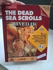 THE DEAD SEA SCROLLS REVEALED (1994) CD-ROM LOGOS ~Box Set ARCHEOLOGICAL  picture