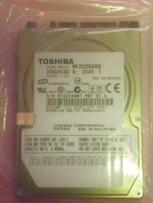 Toshiba MK2035GSS (HDD2A30 S ZK01 T) 020 A0/DK022A laptop 200GB 2.5