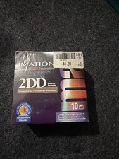 New Sealed 10 PACK of Imation brand DS/DD floppy disks.  UNFORMATTTED. picture