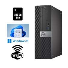 Dell OptiPlex 5050 SFF Desktop Computer 16GB Ram 240GB SSD Wi-Fi Windows 11 Pro picture