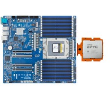 GIGABYTE MZ33-AR1 SP5 Motherboard With AMD EPYC 9654 QS 96 Cores 2.15GHz 894-04 picture