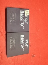 Vintage Intel 486 SX 25  33 MHz A80486SX-25 SX798 CPU Tested & Working 2pcs picture