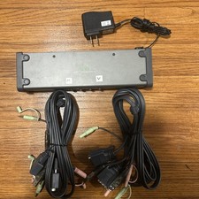 IOGEAR  Model GCS1104 4-Port USB DVI KVMP Switch with Audio and Cables picture