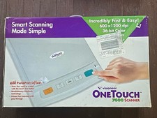 Visioneer OneTouch 7600 USB Flatbed Scanner w/ PaperPort Software Box picture