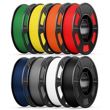 UJOY3D 8 Color Bundle Hyper PLA+ 3D Printer Filament, Multicolor PLA+ Filamen... picture