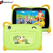 7 inch Kids Tablet Android 10 Tablet for Kids Toddler 64GB WiFi BT Dual Cameras picture