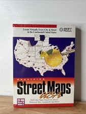 Swift Platinum - Street Maps USA - PC - New in box CD Rom Windows 95 picture