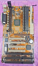 Shuttle HOT-637 637V31 Slot 1 SDRAM AGP 3x ISA Intel i440LX Vintage Motherboard picture