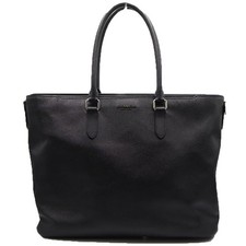 Coach C2842 Beckett 2WAY Business Tote Bag Leather Mens Black Shoulder Strap picture
