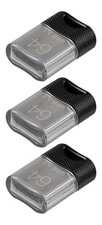 64GB PNY Elite-X™ Fit USB 3.1 Flash Drive – Up to 200MB/s Read, Up t 64GB 3-Pack picture
