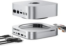 New Dralaw Mac mini M4 Pro Aluminum Dock Station Hub Stand NVMe SSD 8TB 4K HDMI picture