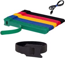 BALABALA 100 PCS 6 inch Reusable Fastening Cable Ties Cords Management Cable picture