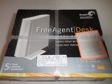 Seagate Free Agent Desk External Hard Drive 2.0 1TB Storage  for MAC picture